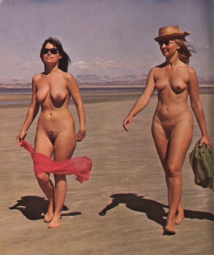 Vintage Nudist Camp Women Nude