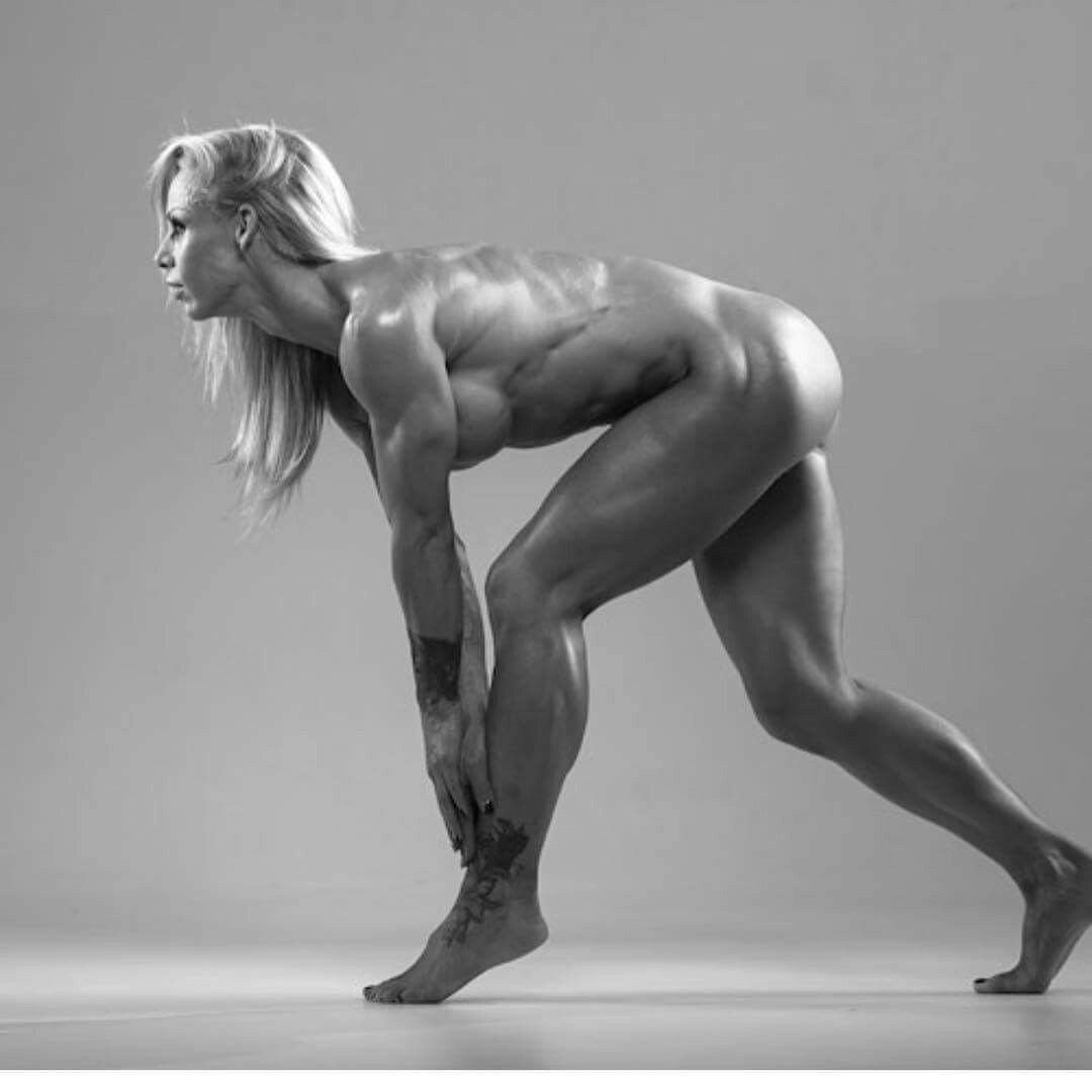 Female athletic nude