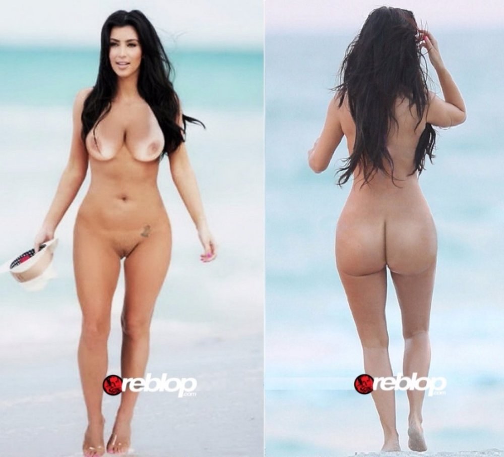 Kim kardashian fake nude
