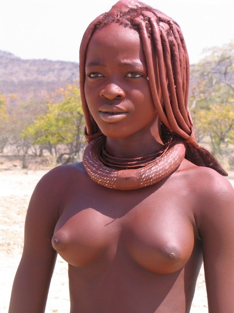 African girl tits
