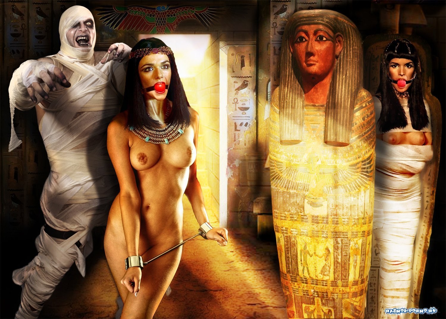 The mummy nude scene