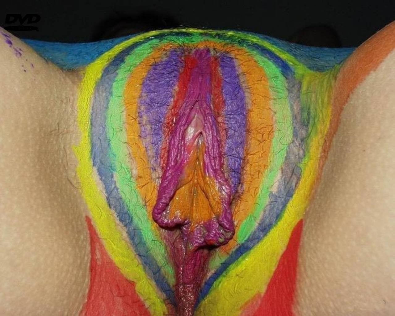 Painted pussy