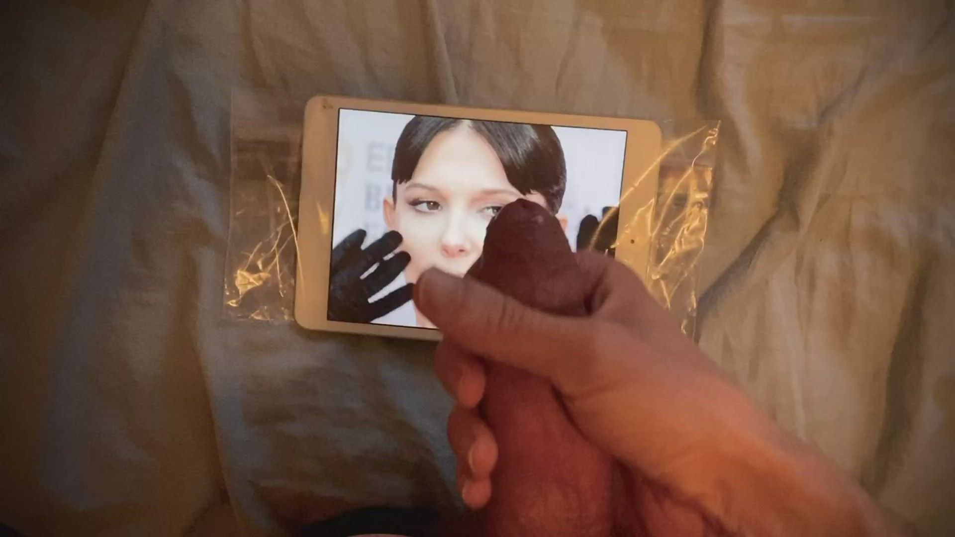 Millie bobby brown cum tribute