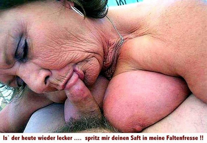 Жирная бабка с голыми сиськами