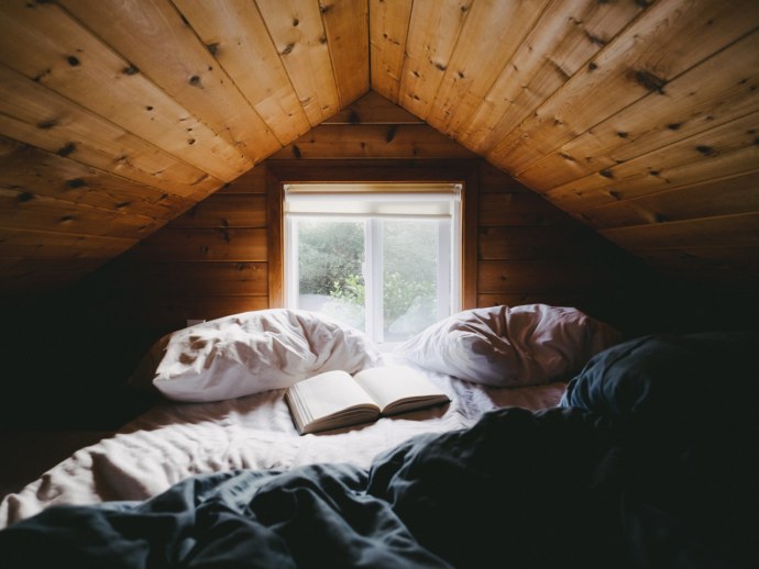 Чердачное помещение на даче