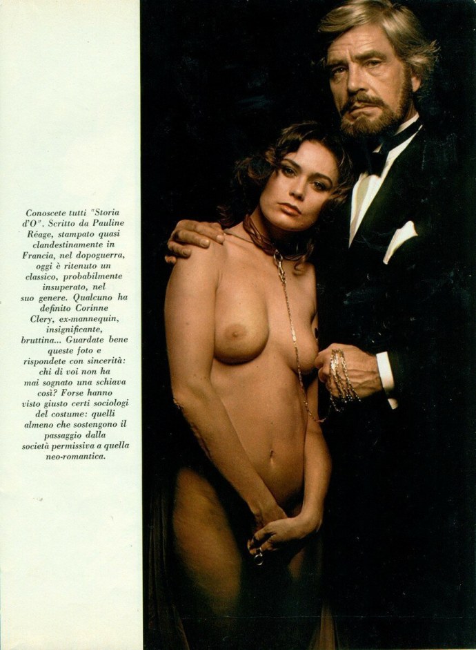 Коринн Клери в молодости ню