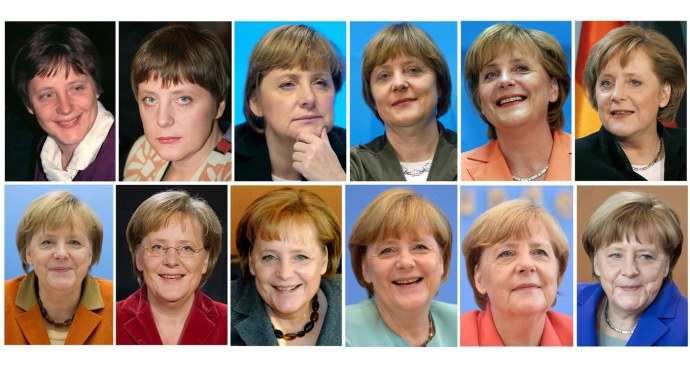 Канцлер Германии Меркель голая