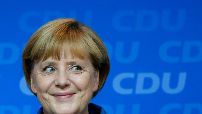 Меркель отдыхает в горах