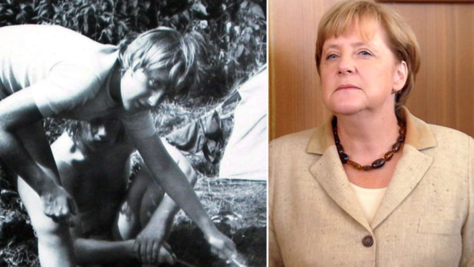 Меркель показала на карте