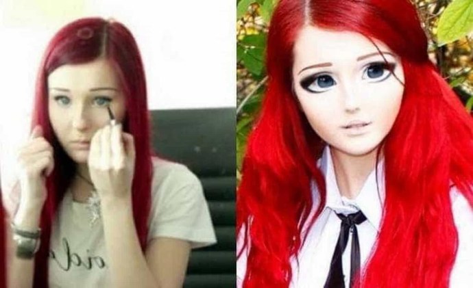 Анастасия Шпагина макияж