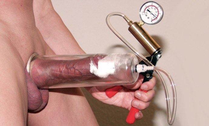 Большой хуй после помпы