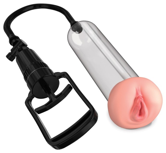 Вакуумный помпа пенис бдсм