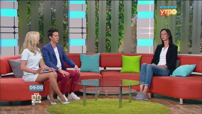 Ведущие утро России Светлана Абрамова