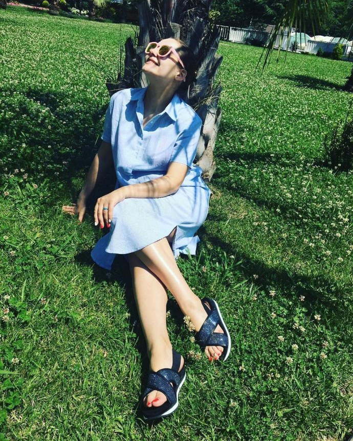 Глафира Тарханова feet