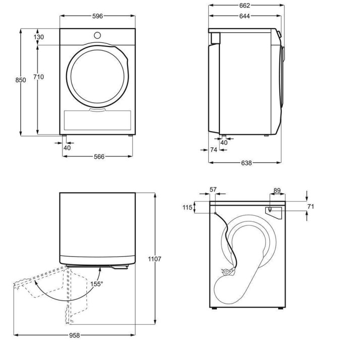 Newcon керамогранит белый k945754r0001vte0 30х60