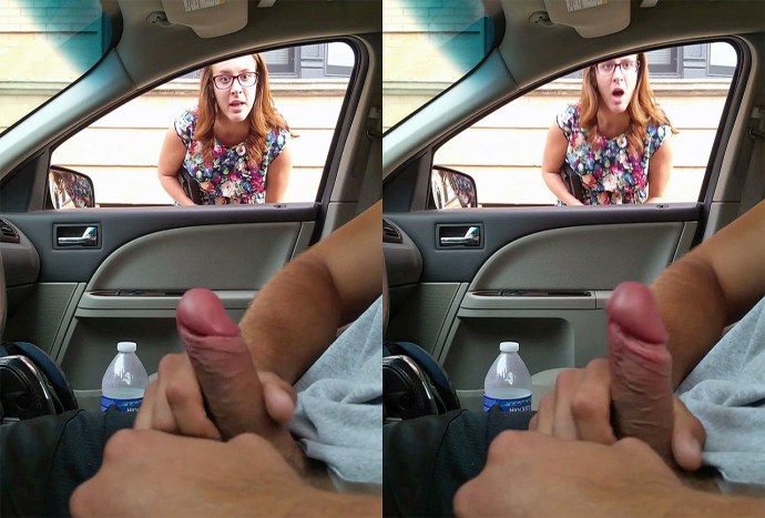 Подрочила парню на улице