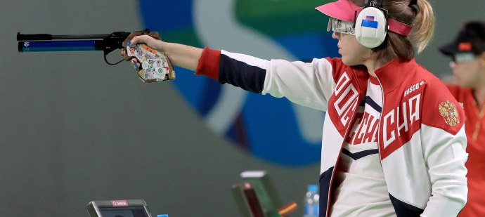 Виталина Бацарашкина стрельба пулевая