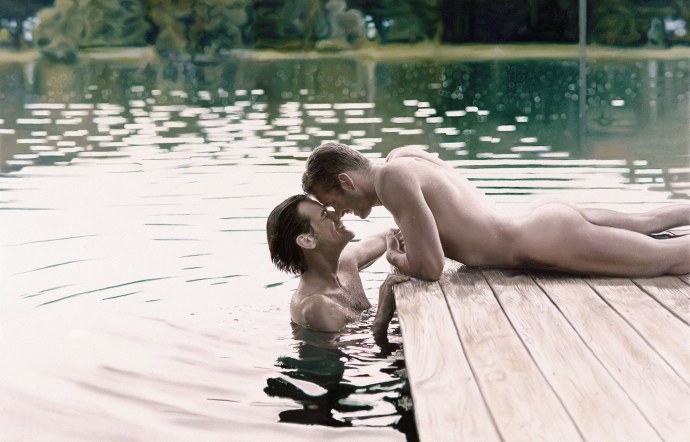 Голые бабы в необычных местах