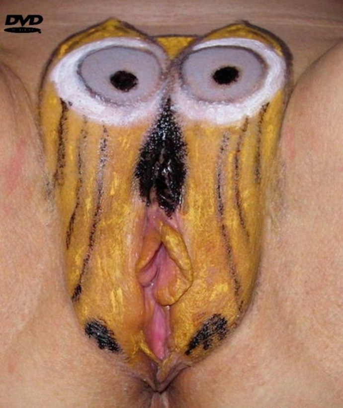 Бодиарт интимной зоны