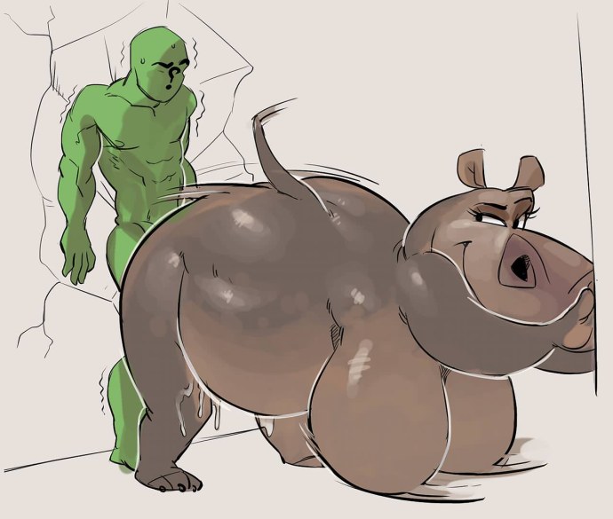 Сиськи фурри Мадагаскар Глория