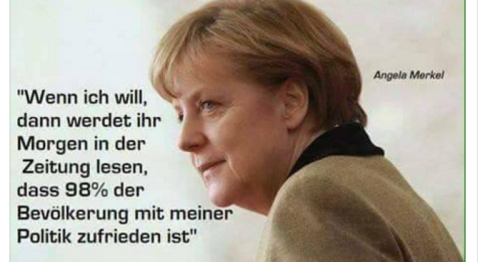 Меркель декольте