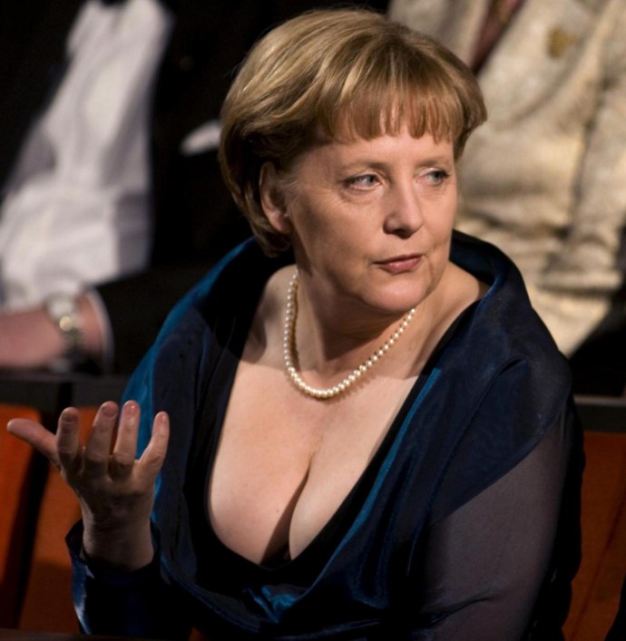 Голая канцлер меркель