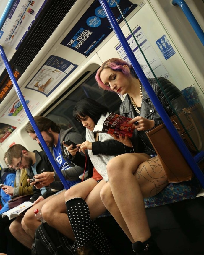 No Pants Subway Ride Москва