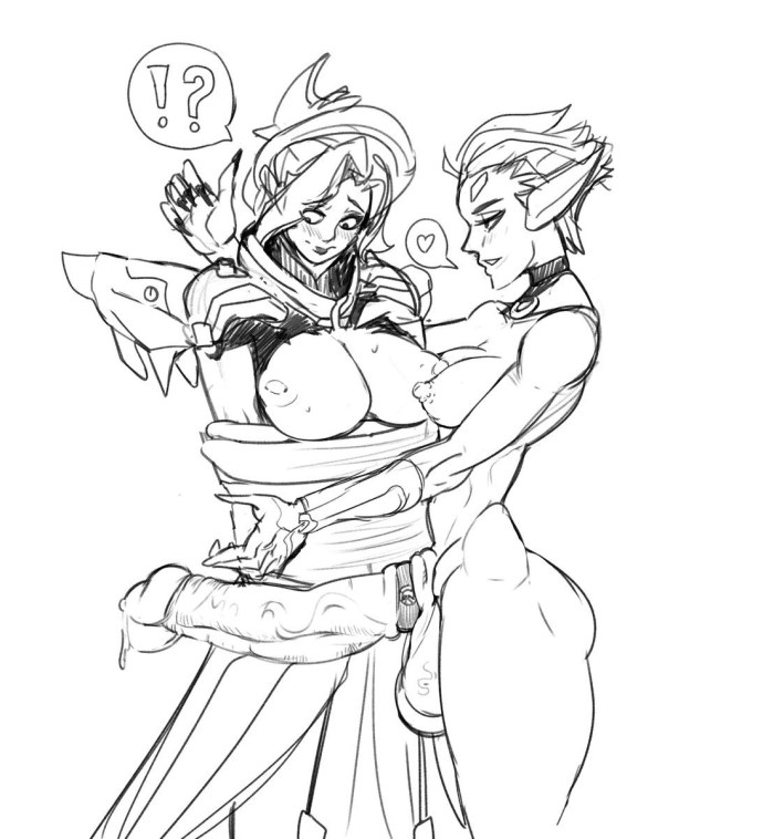 Овервотч Мойра минетминет