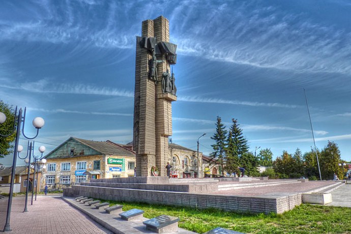 Обелиск Победы Бежецк
