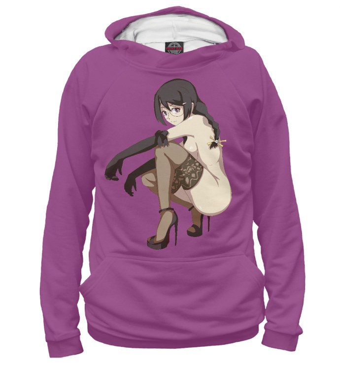 В толстовке баба пьяная