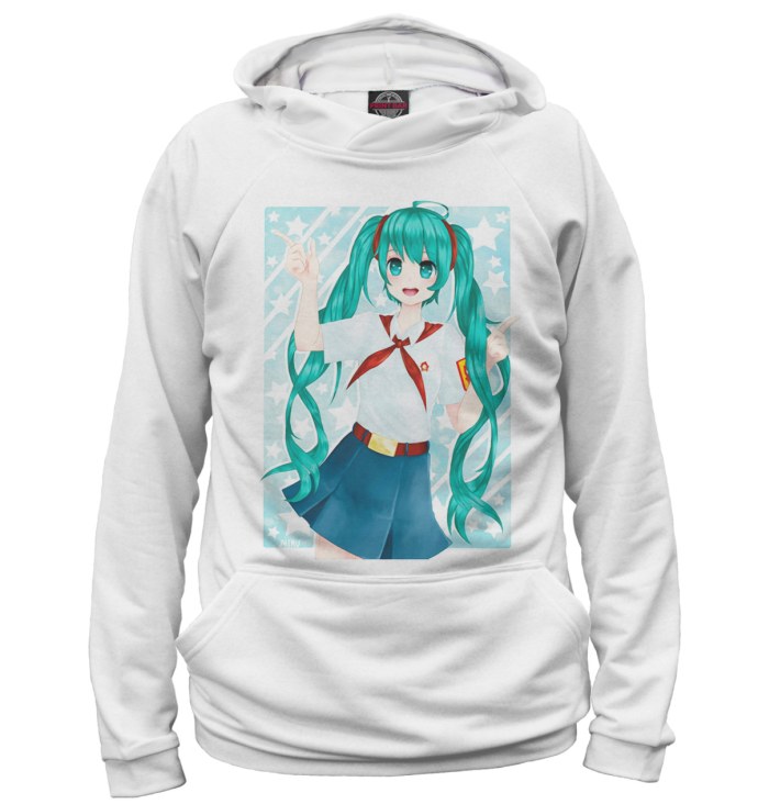 Толстовка с лицом девушки