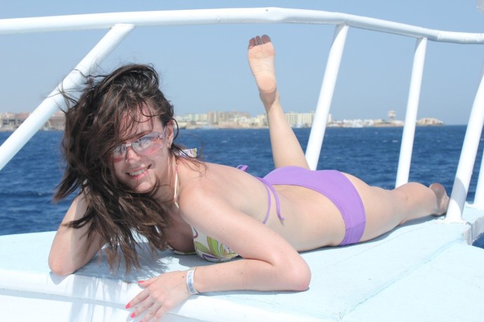 Маргарита Дьяченкова босиком