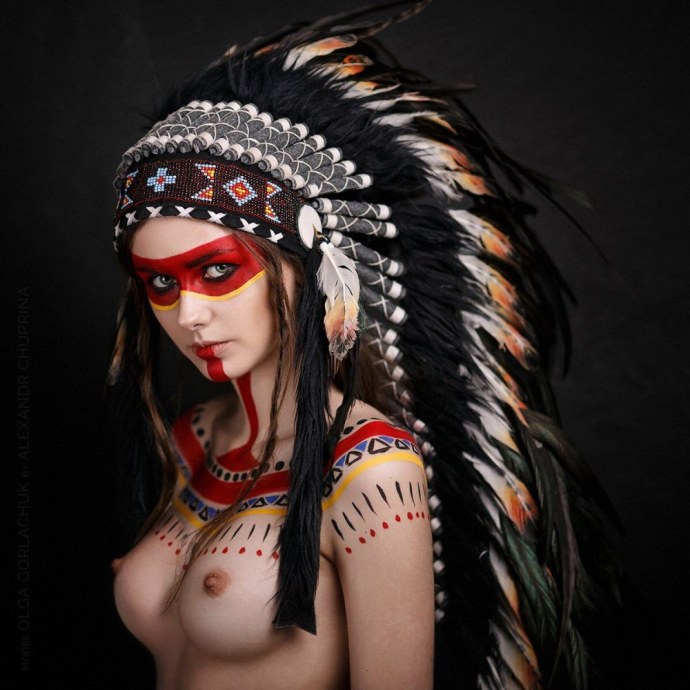 Экзотические голые женщины