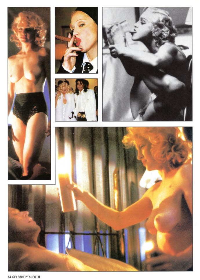 Мадонна в молодости голая