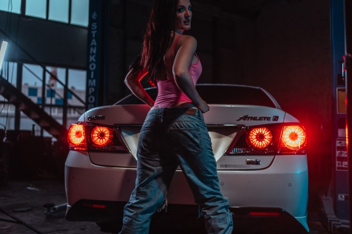 Nissan Skyline Настя туман