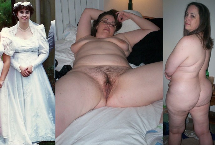 Зрелые жены одетые и раздетые