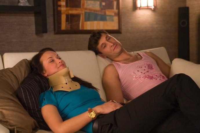 Бортич в купальнике