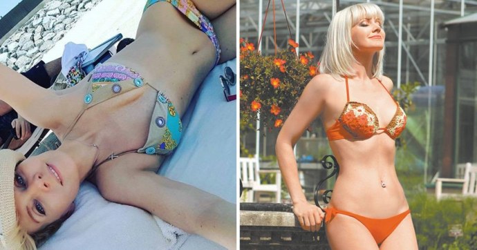 Певица Натали в купальнике