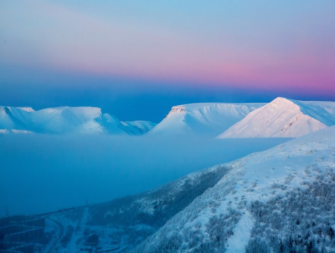 Кольский полуостров Кировск