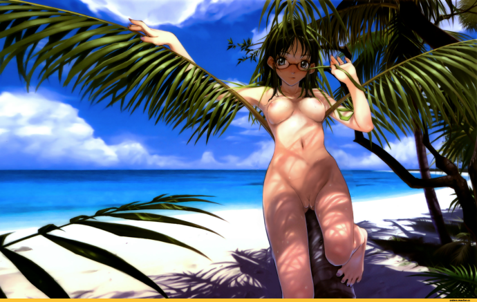 Хентай голенькая на пляже