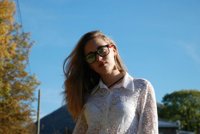 Дарья Астафьева в белье