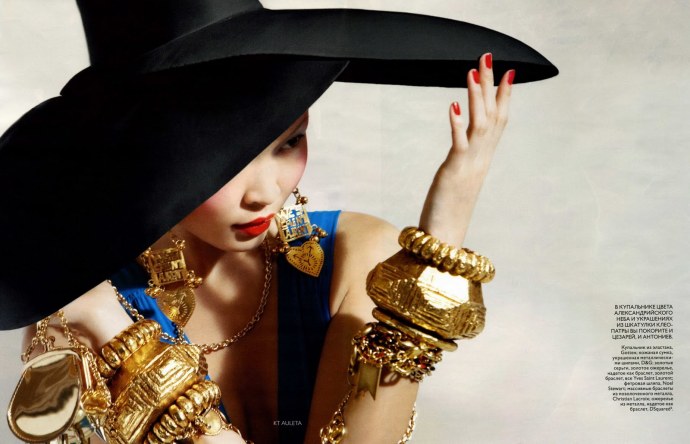 Евгения Манджиева модель