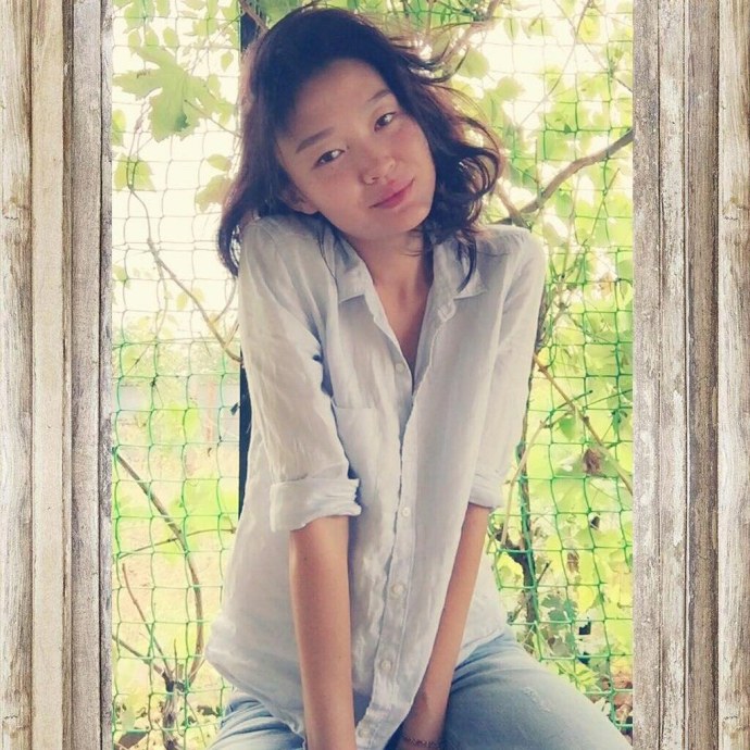 Евгения Манджиева Российская модель