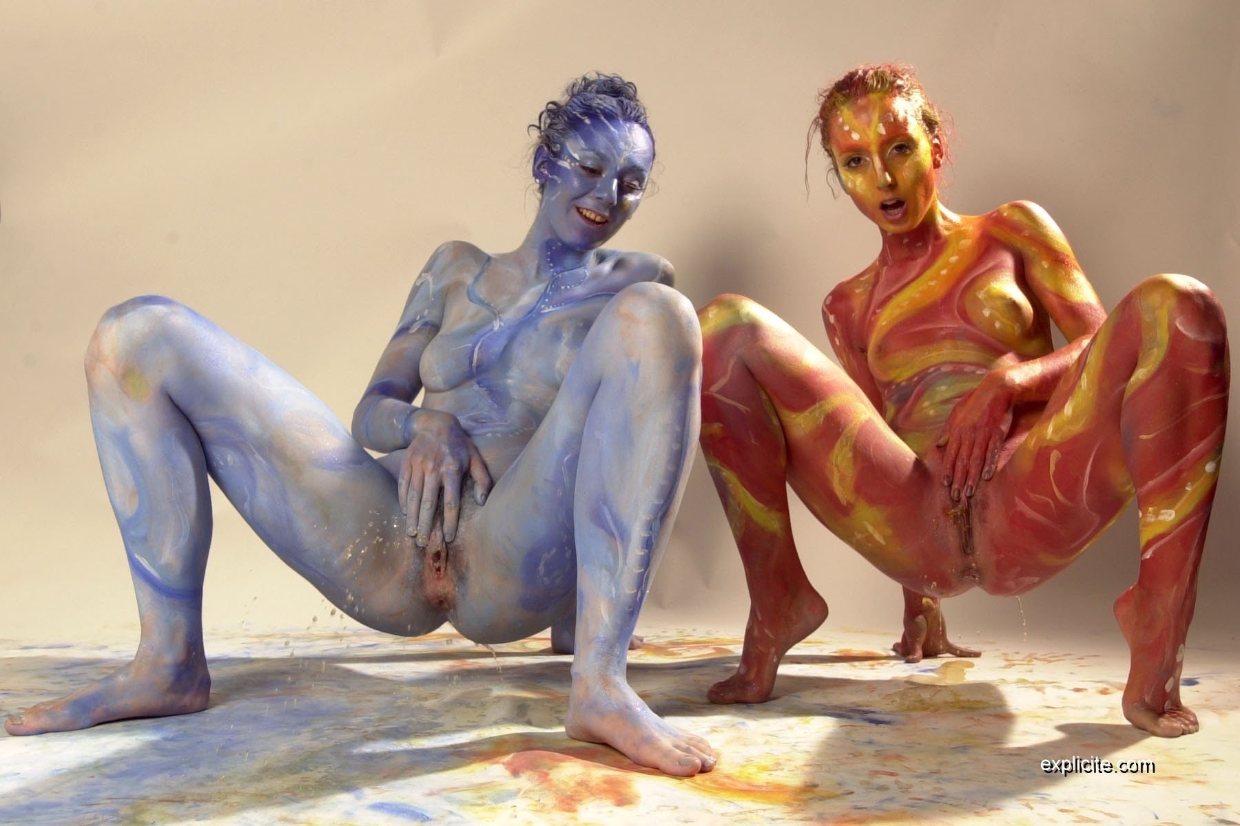 Bodypaint porn