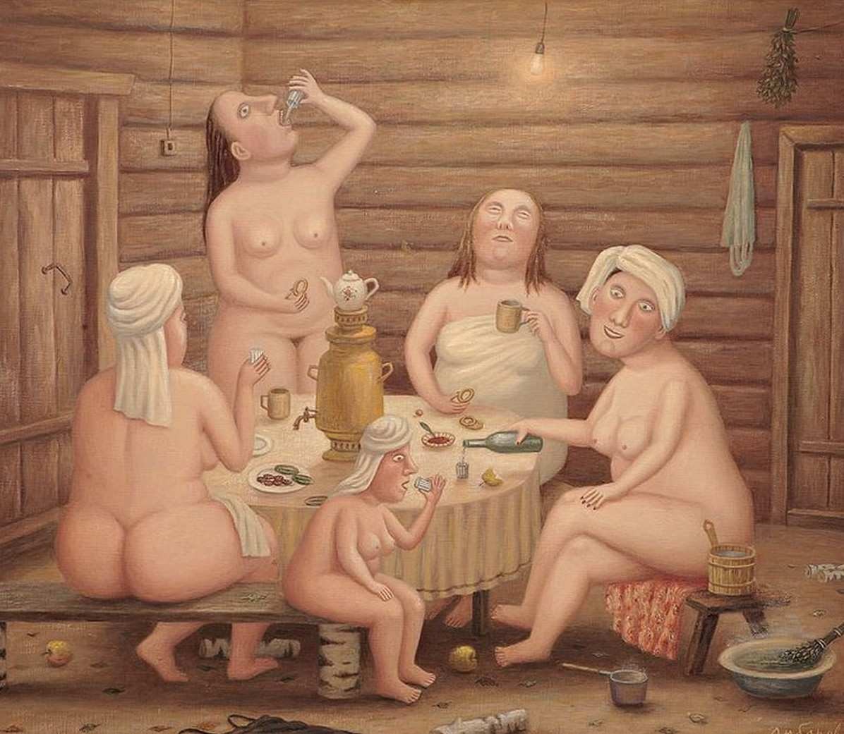 волосатые женщины в общей бане фото 35