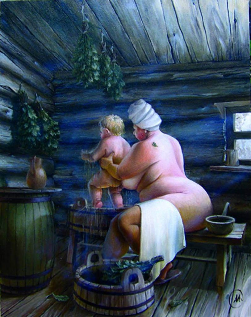 эротика деревенская баня фото 105