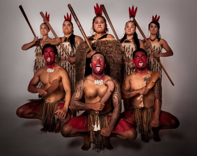 Воины - каннибалы Маори