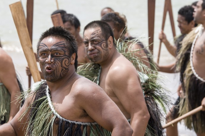 Маори деревня Тамаки