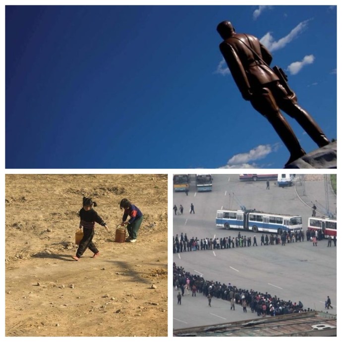 Девушки Северной Кореи и Южной Кореи