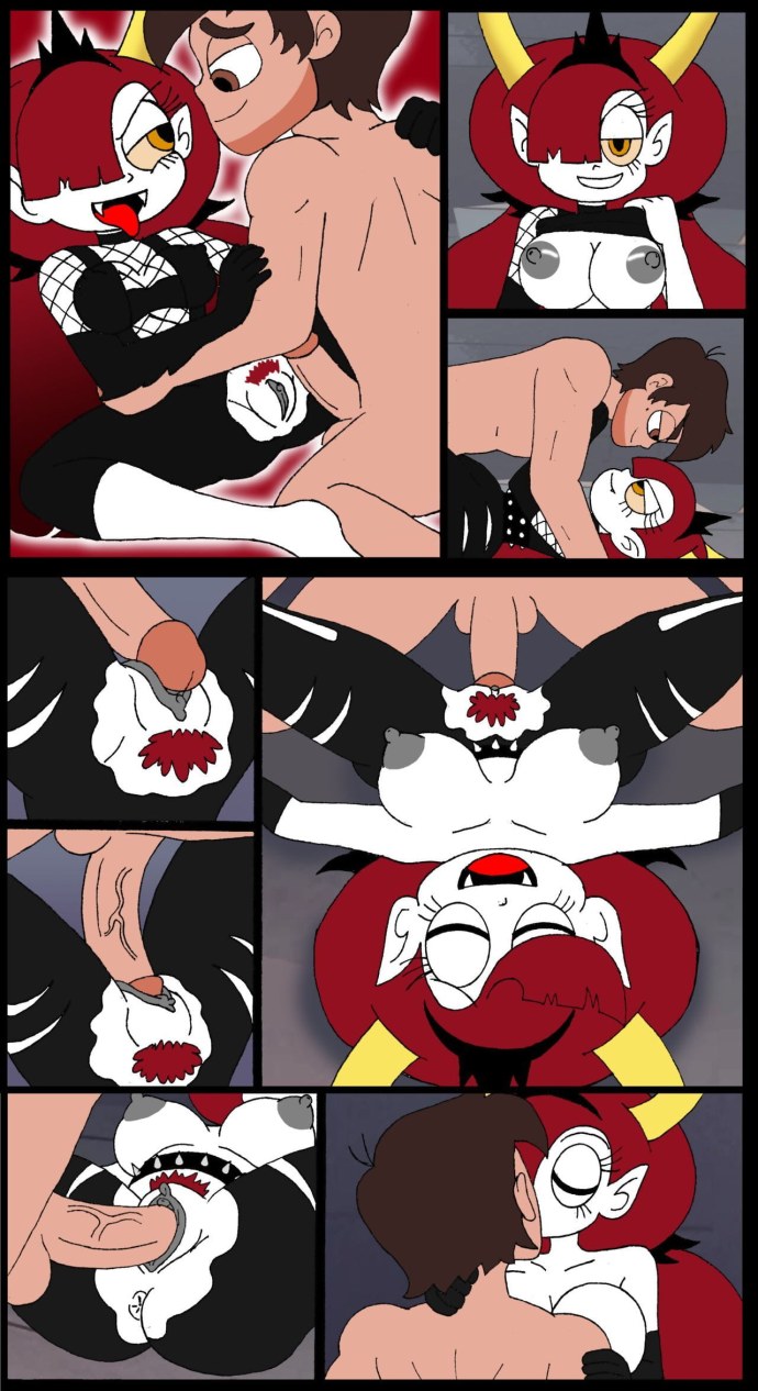 Марко Диаз и Хекапу хентай